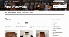 Desktop Screenshot of furstwoodworks.com